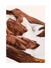 Dağlar Tepeler N2 - Fine Art Poster