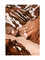 Dağlar Tepeler N3 - Art Print