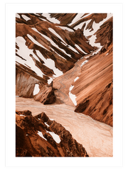 Dağlar Tepeler N3 - Fine Art Poster
