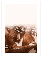 Dağlar Tepeler - Art Print