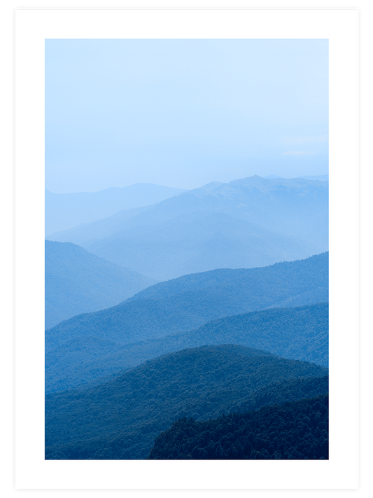 Dağlar N1 - Art Print