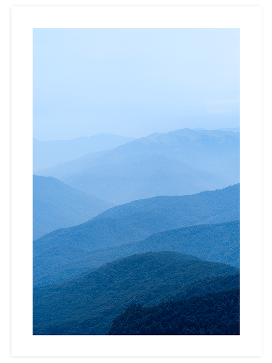 Dağlar N1 - Fine Art Poster
