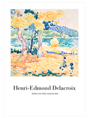 Delacroix Pines On The Coastline - Fine Art Poster
