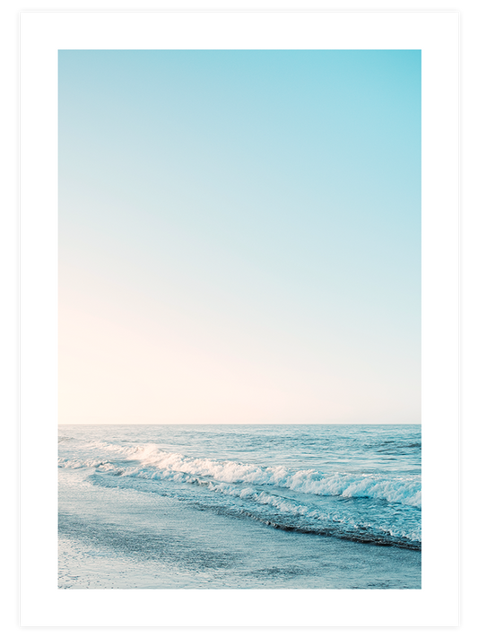 Deniz Dalgaları Poster - Giclée Baskı
