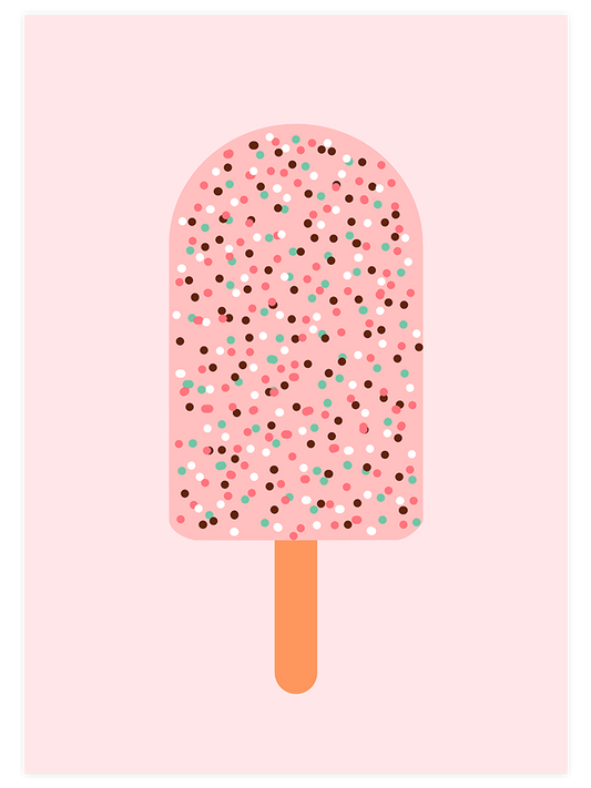 Dondurma Poster - Giclée Baskı