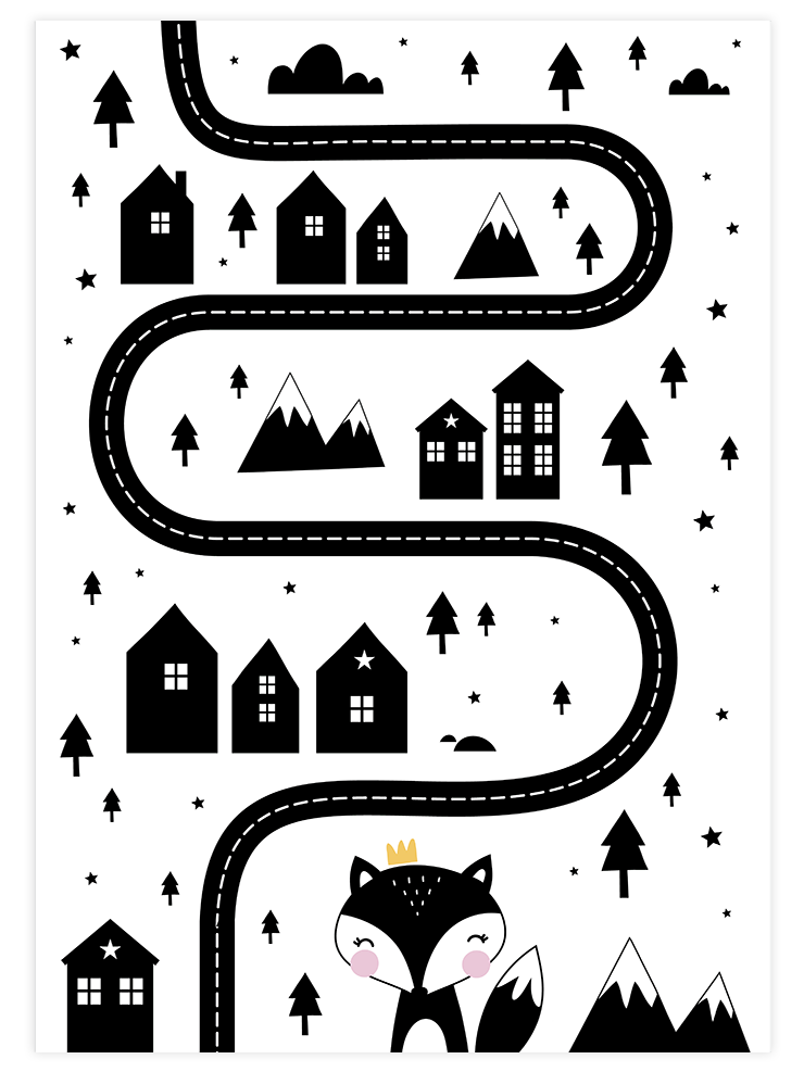 Downtown N2 - Art Print Ürün ana görseli