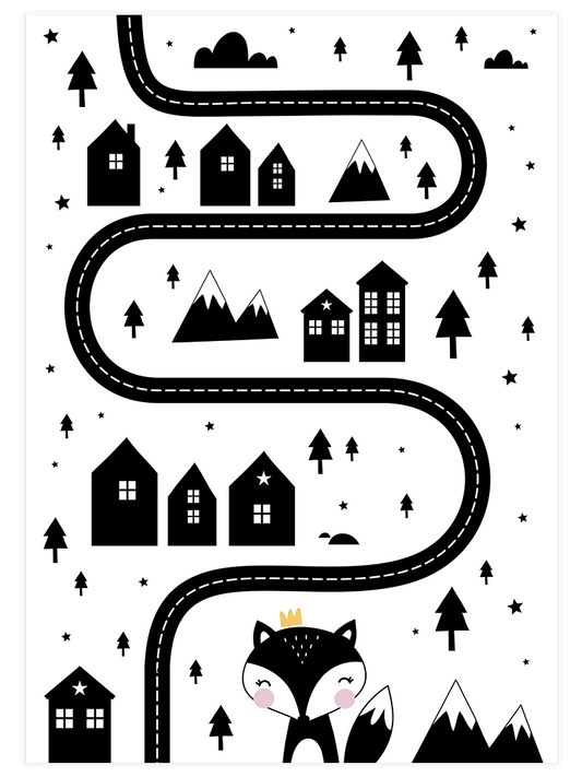 Downtown N2 - Art Print