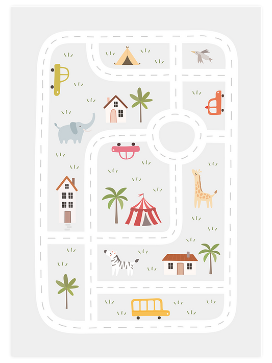 Downtown - Art Print