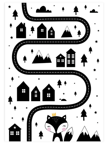 Downtown N2 - Art Print