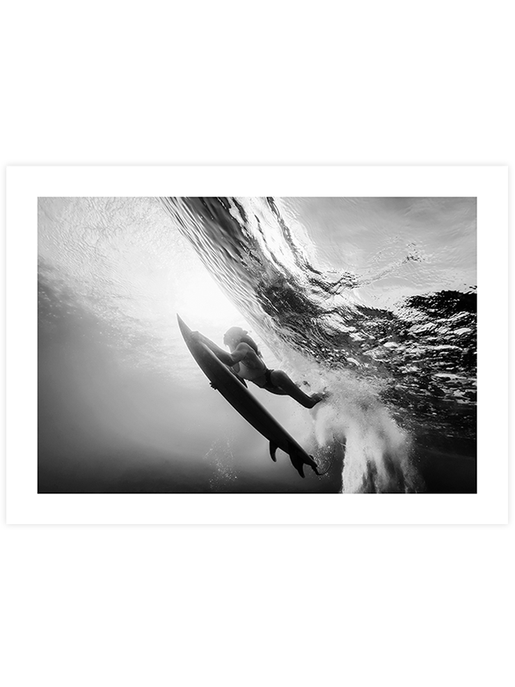 Surfing - Art Print