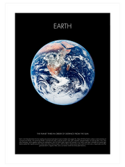 Earth Poster - Giclée Baskı