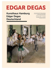 Edgar Degas Afiş N1 Poster - Giclée Baskı