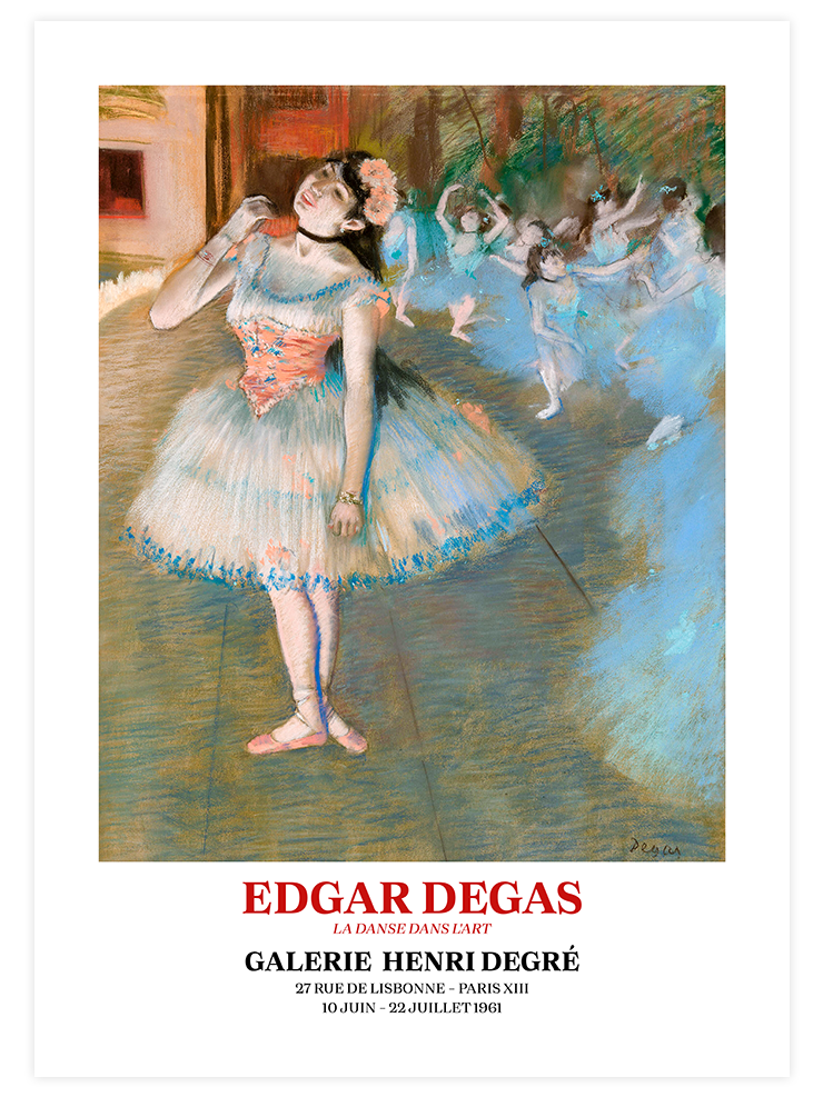 Edgar Degas Afiş N5 - Art Print Ürün ana görseli