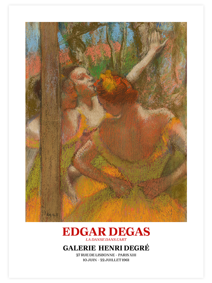 Edgar Degas Afiş N6 - Art Print Ürün ana görseli
