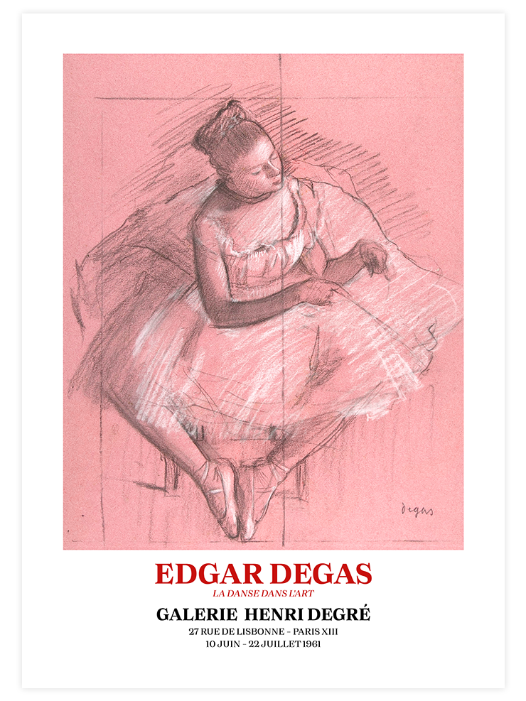 Edgar Degas Afiş N4 - Art Print