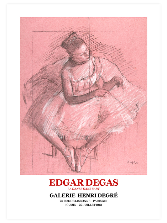 Edgar Degas Afiş N4 Poster - Giclée Baskı