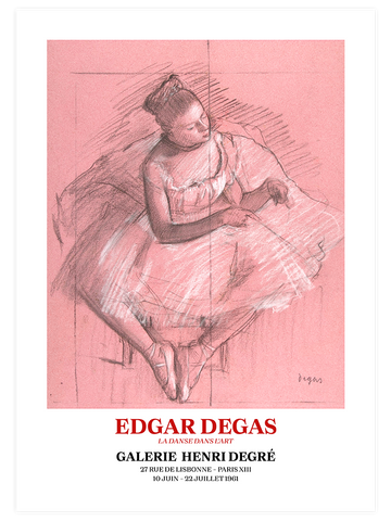 Edgar Degas Afiş N4 - Art Print