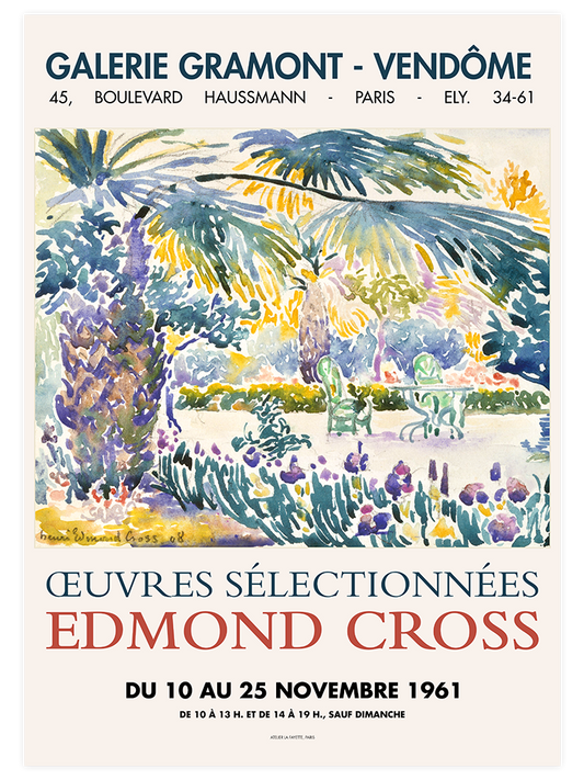 Edmond Cross Afiş N4 Poster - Giclée Baskı