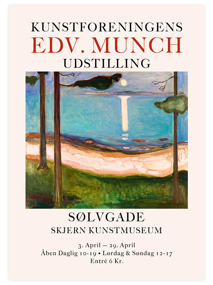 Edvard Munch Afiş N5 - Art Print