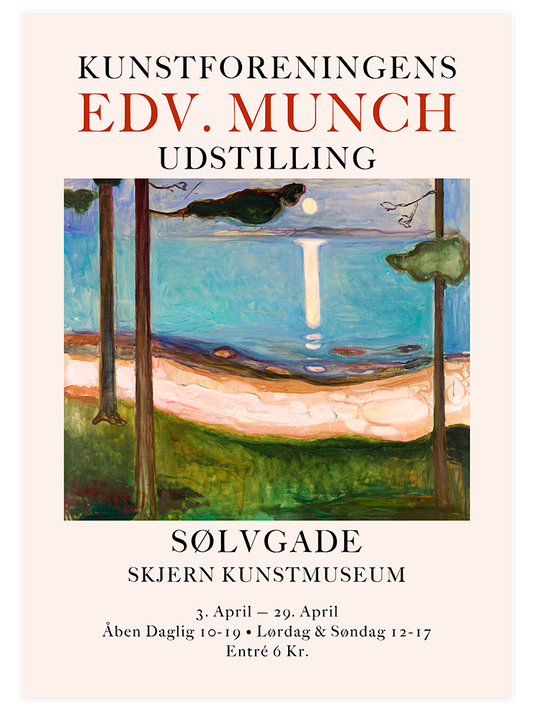 Edvard Munch Afiş N5 Poster - Giclée Baskı