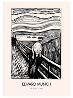Edvard Munch Scream (Çığlık) - Art Print