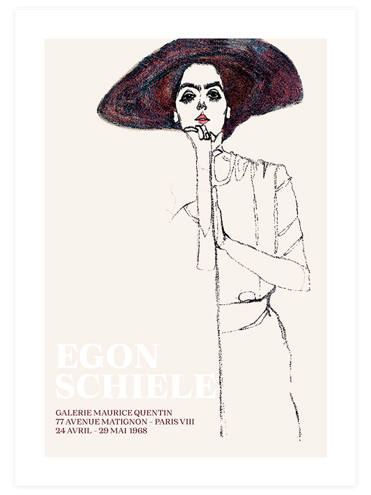 Egon Schiele Afiş N2 - Fine Art Poster