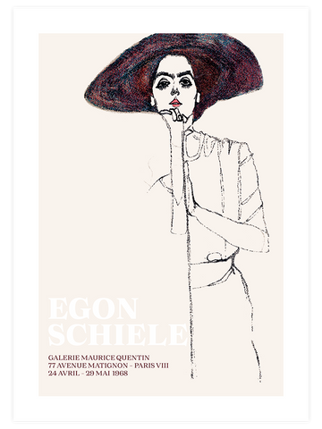 Egon Schiele Afiş N2 - Art Print