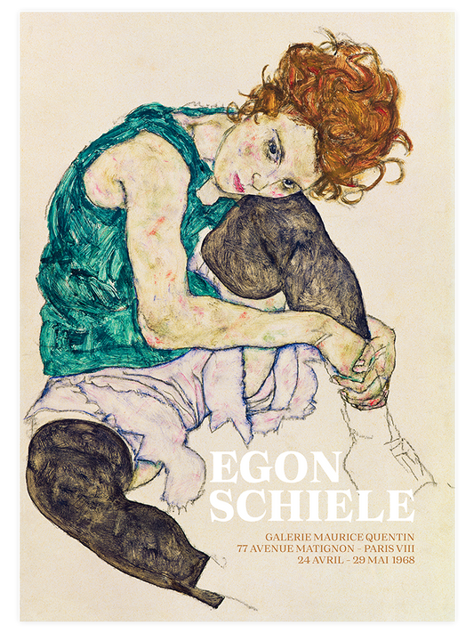 Egon Schiele Afiş - Art Print