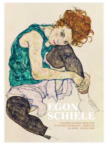 Egon Schiele Afiş - Art Print