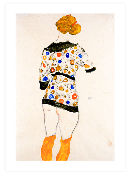 Egon Schiele Art N3 - Fine Art Poster