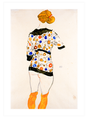 Egon Schiele Art N3 - Fine Art Poster