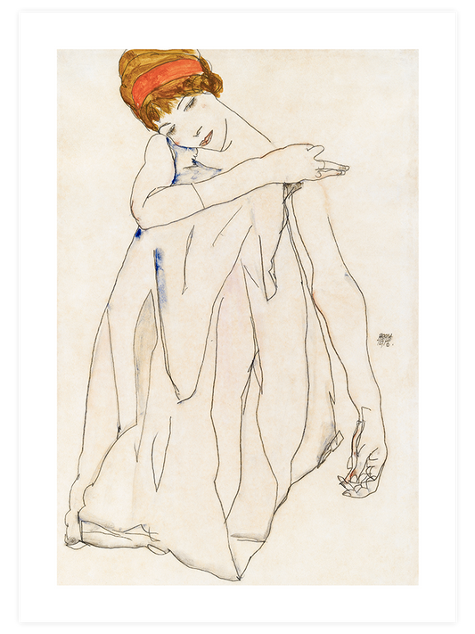 Egon Schiele Art N4 - Fine Art Poster