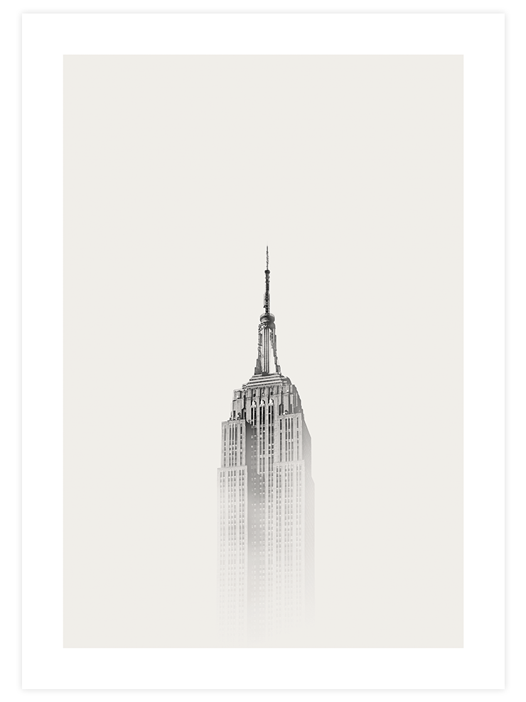 Empire State - Art Print Fotoğraflar Poster