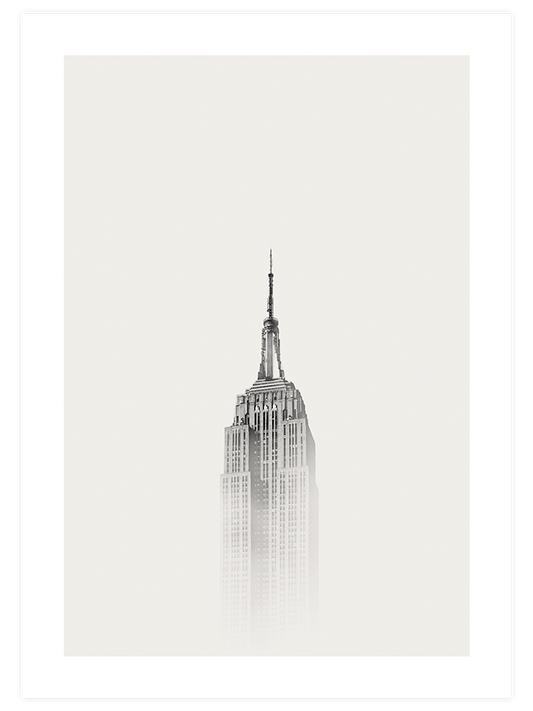 Empire State Poster - Giclée Baskı
