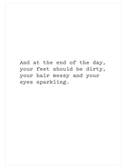 End Of The Day - Fine Art Poster