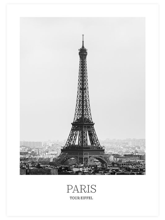 Eyfel Kulesi Paris Poster - Giclée Baskı