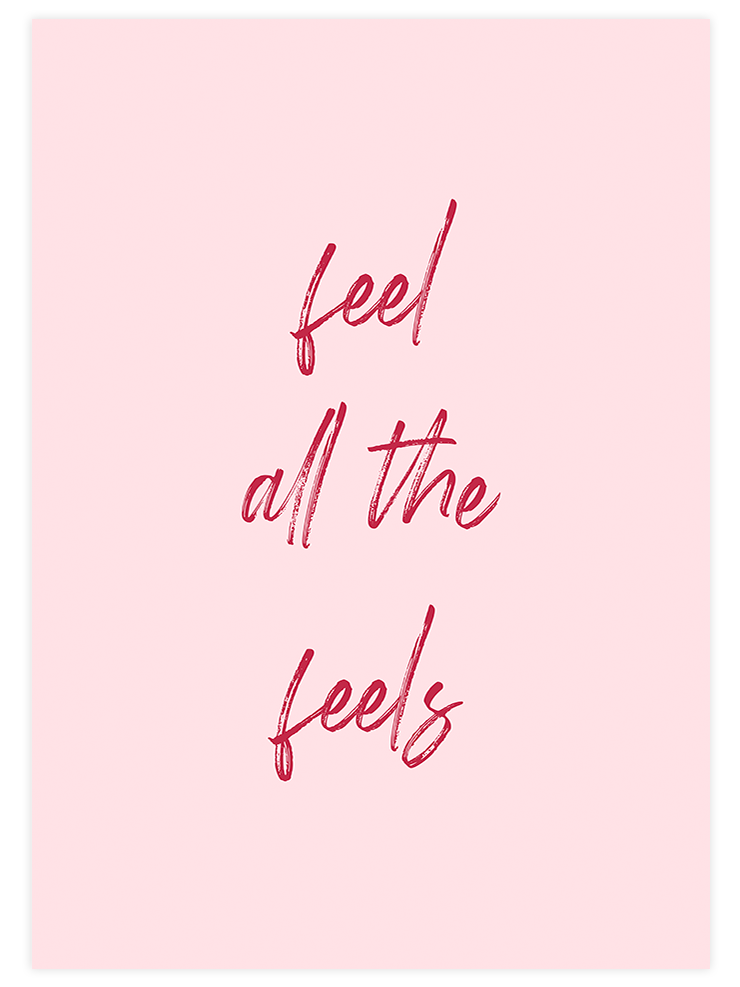 Feel - Art Print  Poster