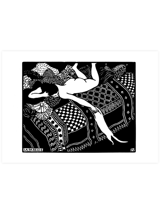 Felix Vallotton La Paresse - Art Print