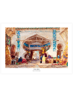 Felix Ziem Bazaar In Constantinople - Art Print