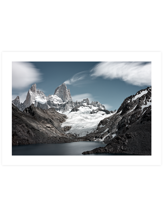 Fitz Roy Poster - Giclée Baskı