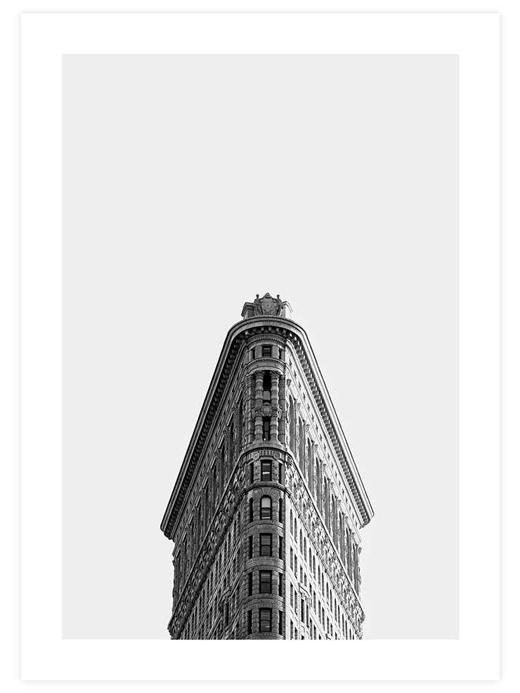 Flatiron Building - Art Print Fotoğraflar Poster