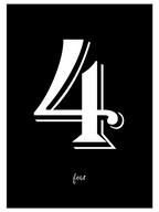 Four - Art Print