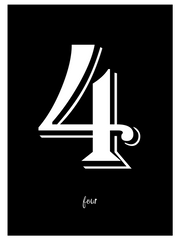 Four - Fine Art Poster