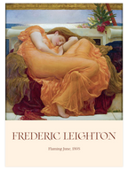 Frederic Leighton Flaming June - Art Print