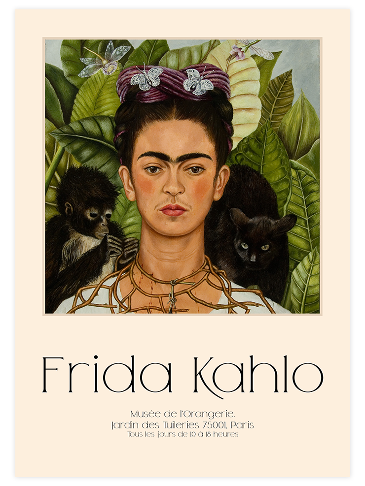 Frida Afiş - Art Print