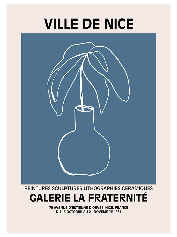 Galerie La Fraternite N2 - Art Print Sanatsal Poster