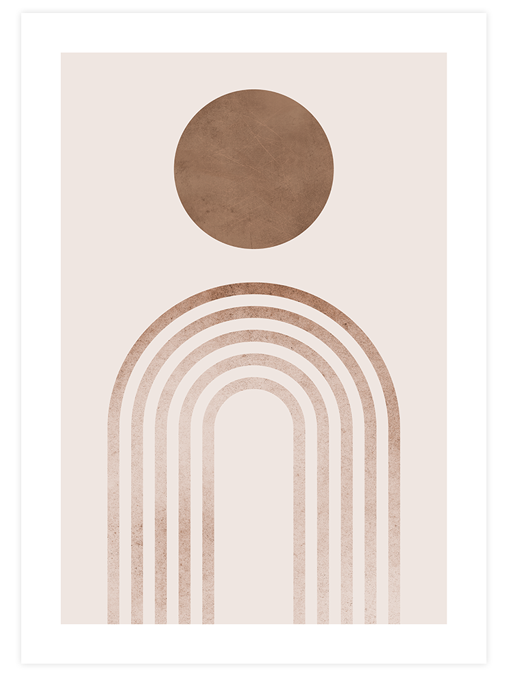 Geometrik N4 - Art Print Sanatsal Poster