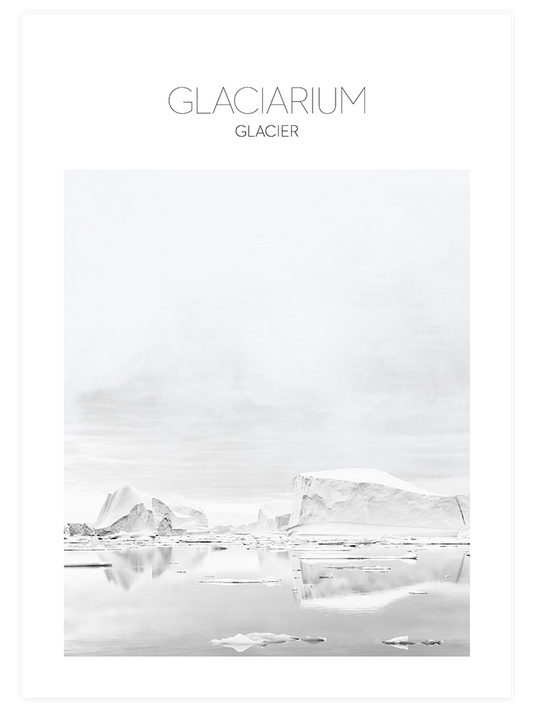 Glaciarium Poster - Giclée Baskı