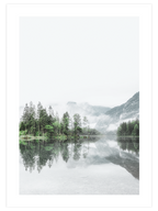 Göl Manzarası - Art Print