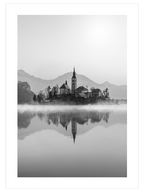 Göldeki Yansıma - Art Print